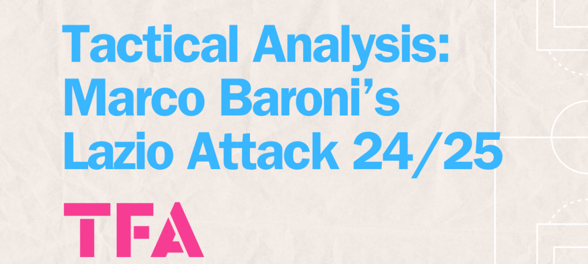 Lazio's Wide Attack & Aerial Domination Under Marco Baroni Tactics 2024/25 Post feature image