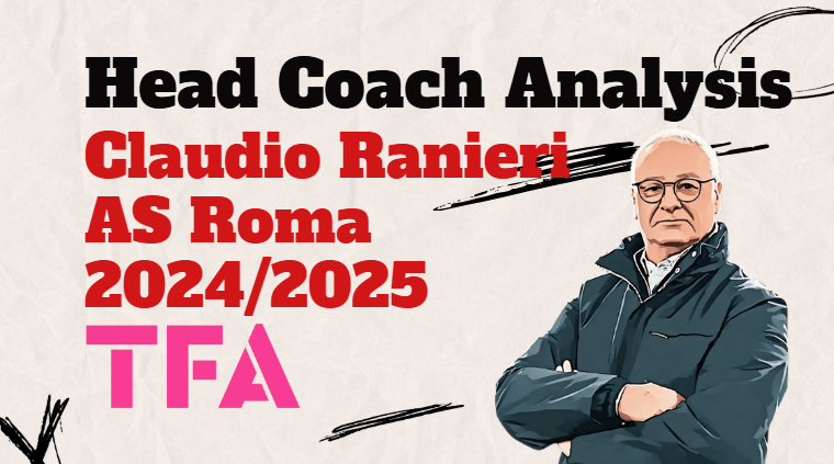 Claudio Ranieri Counterattacking Tactics To Revive AS Roma 2024/25 - Tactical Analysis Post feature image