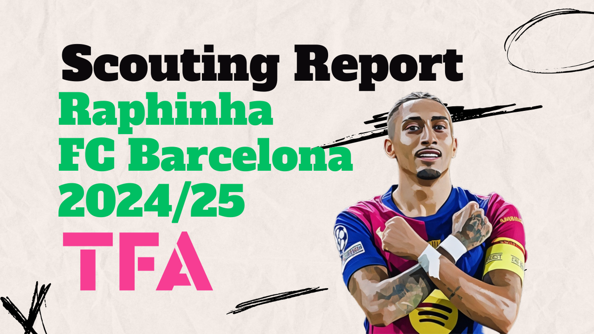 Raphinha Scouting Report 2024/25: Transformed By Hansi Flick Barcelona Tactics Post feature image