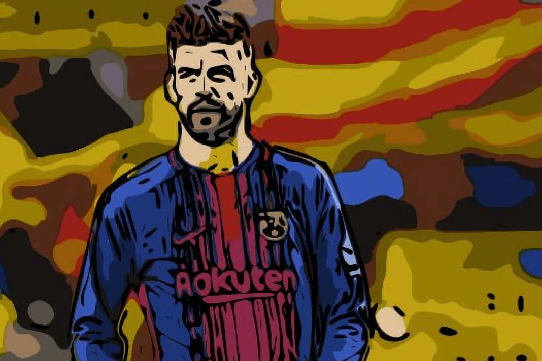 Gerard Pique Barcelona Spain Tactical Analysis