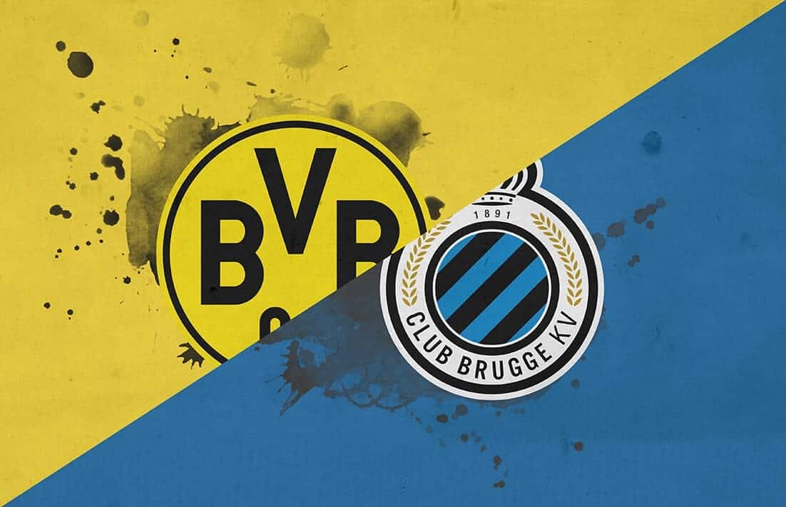 UEFA Champions League 2018/19: Borussia Dortmund vs Club Brugge Tactical Analysis Statistics