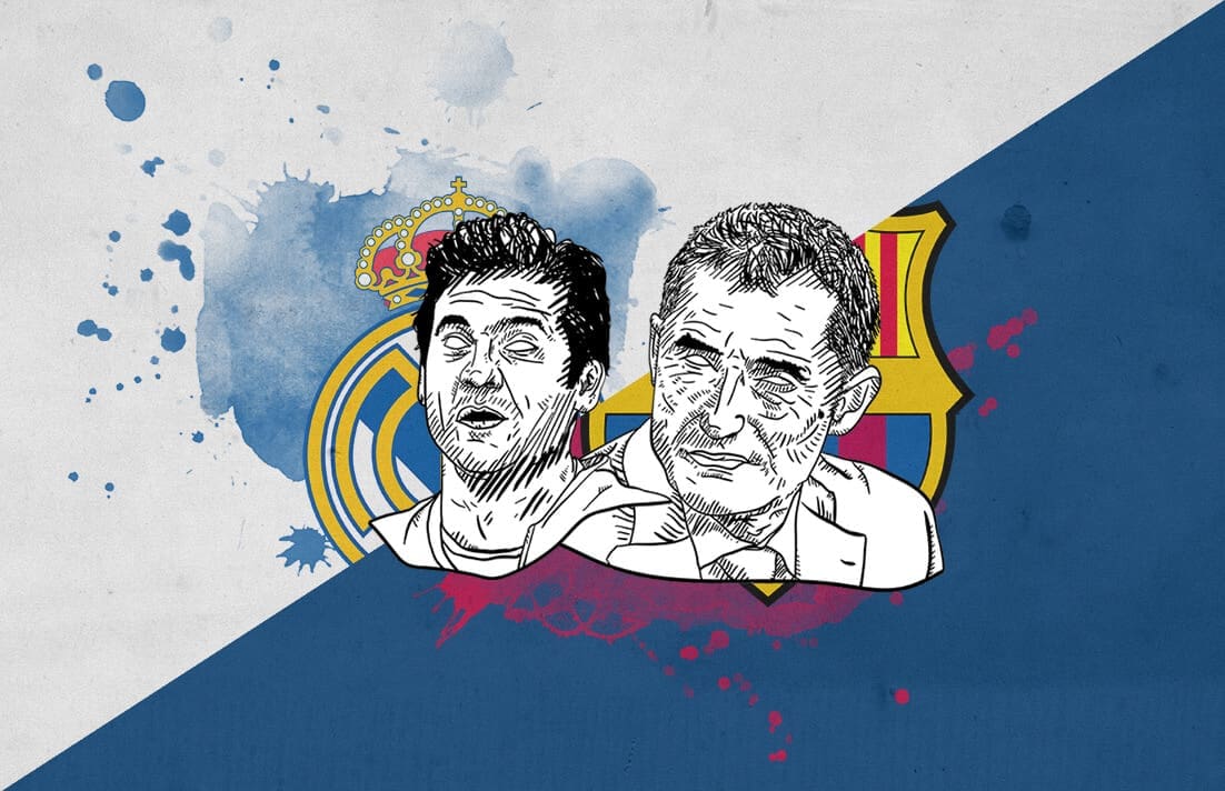 La Liga 2018/19 Real Madrid Barcelona Tactical Analysis Statistics