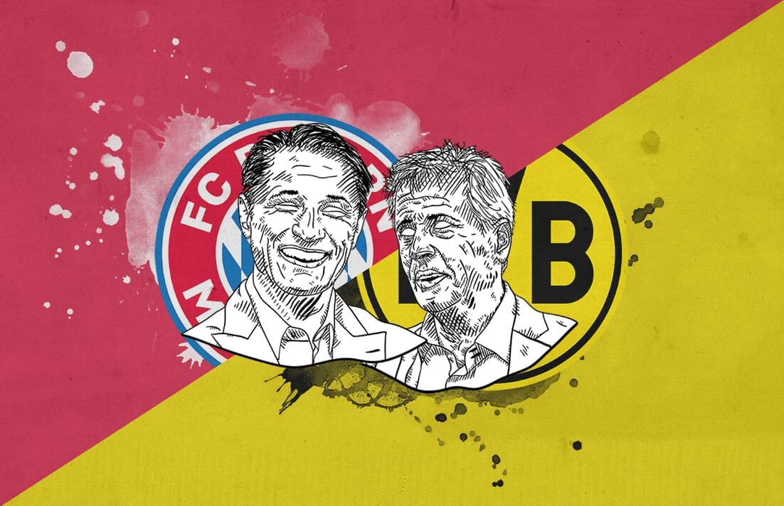 Bundesliga 2018/19 Bayern Munich Borussia Dortmund tactical preview analysis