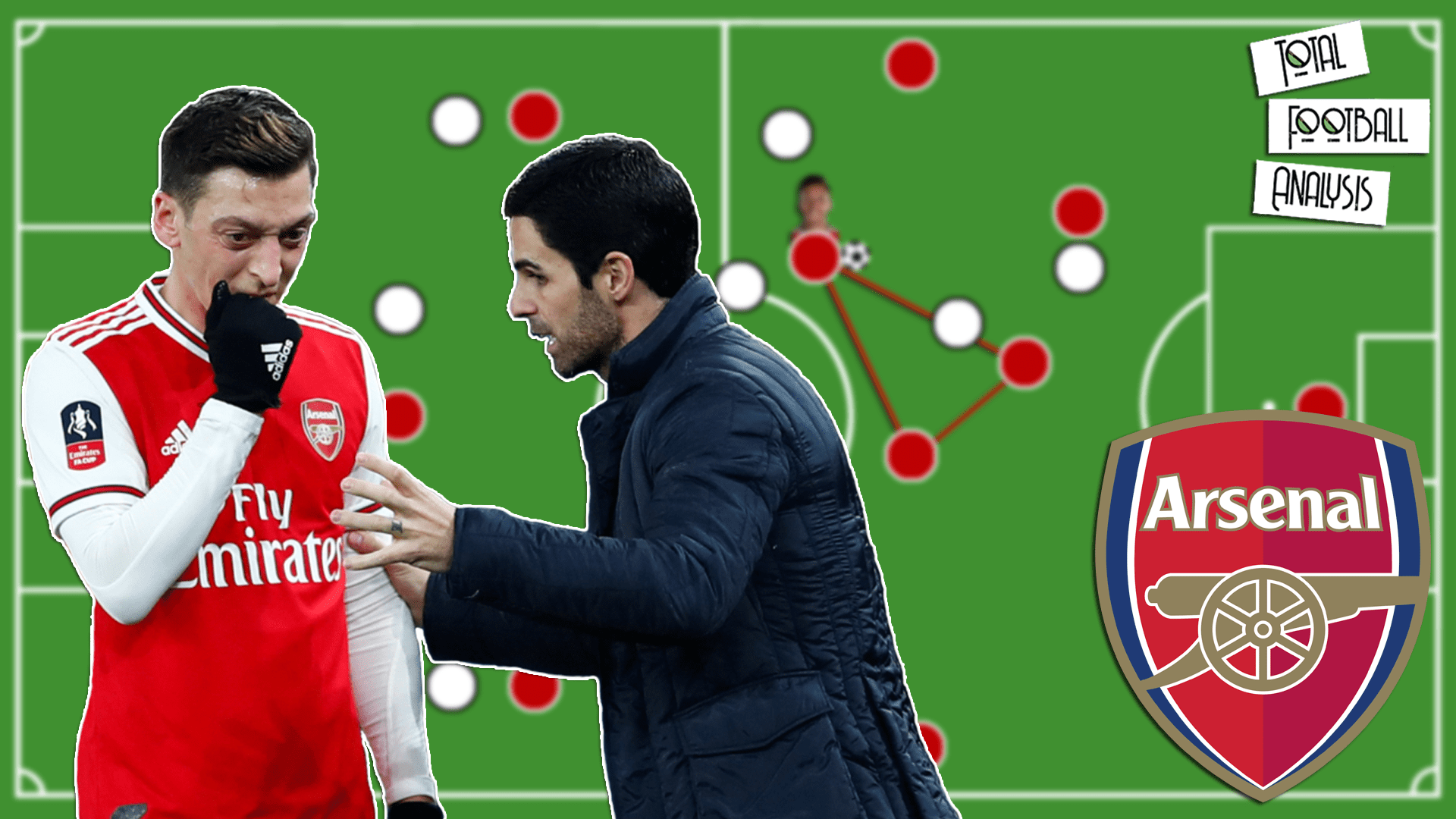 Video: Ozil's importance within Arteta's Arsenal system explained - scout report tactics