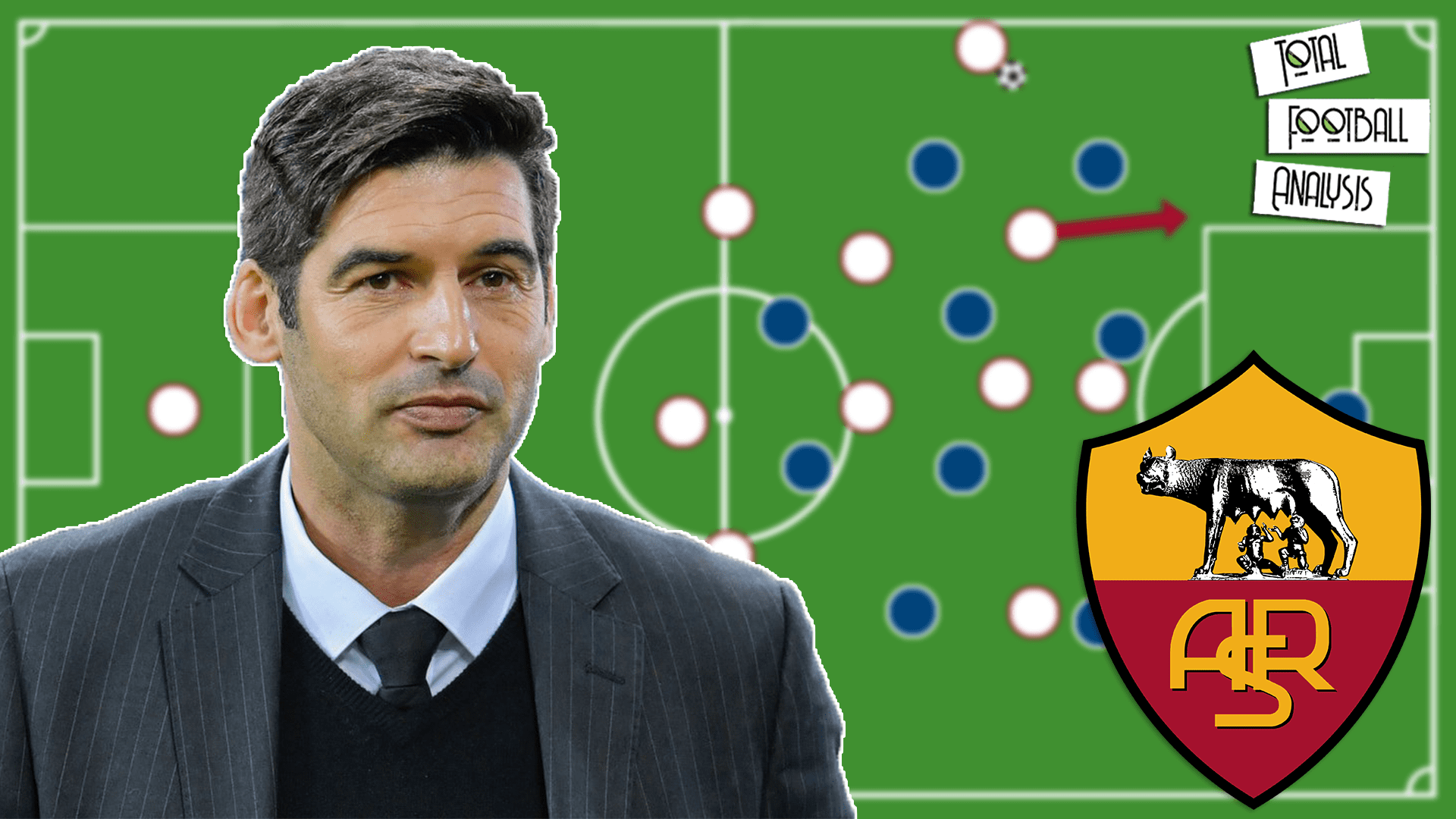 Video: Fonseca's build-up patterns at AS Roma explained - tactical analysis