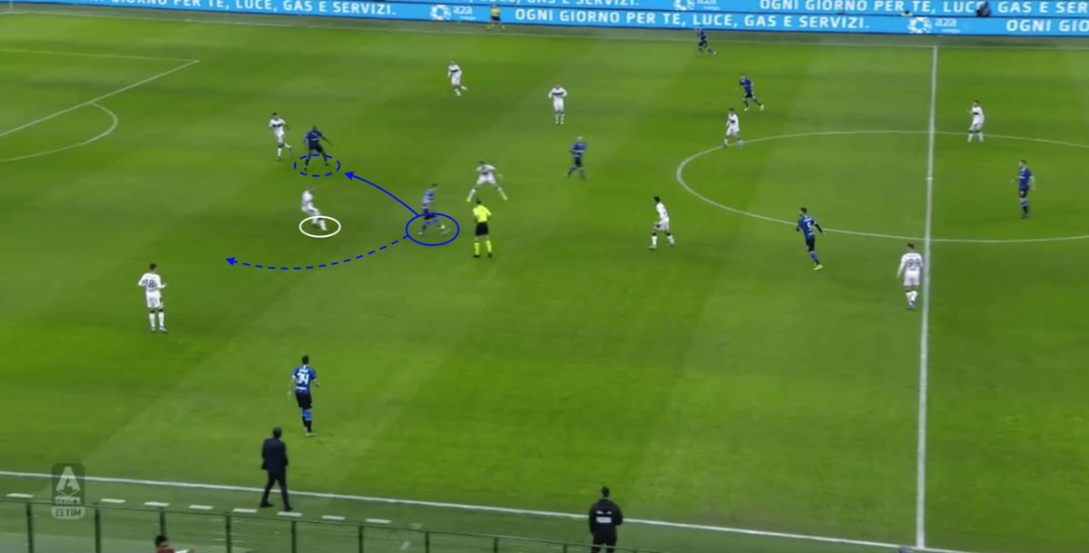 Sebastiano Esposito at Inter 2019/20 - Scout Report - tactical analysis tactics