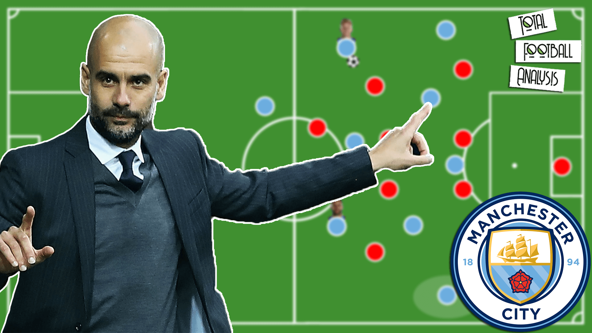 Video: Pep Guardiola's full-back tactics at Manchester City explained - tactical analysis tactics