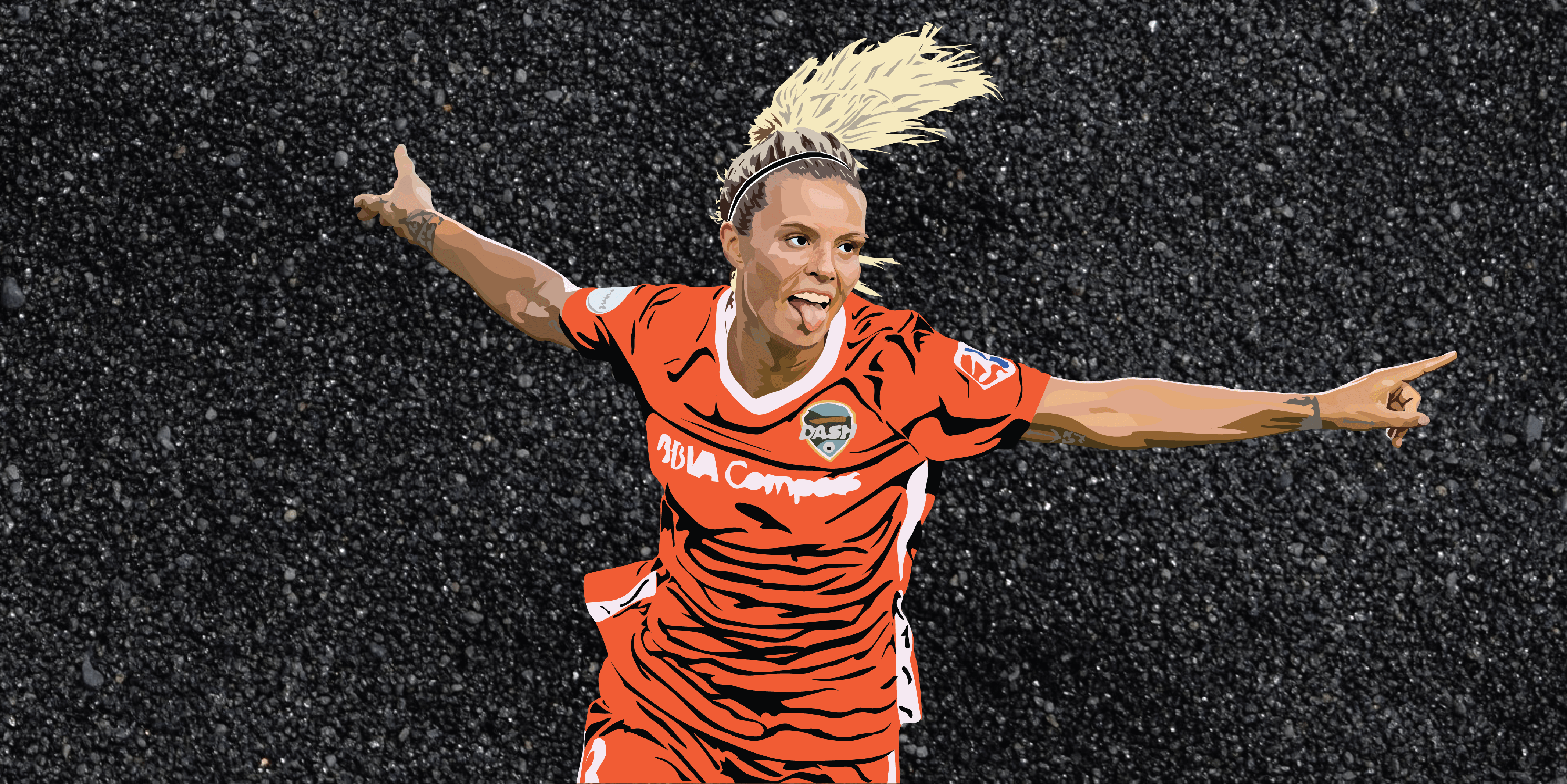 Rachel Daly: Houston Dash’s talismanic centre-forward Post feature image