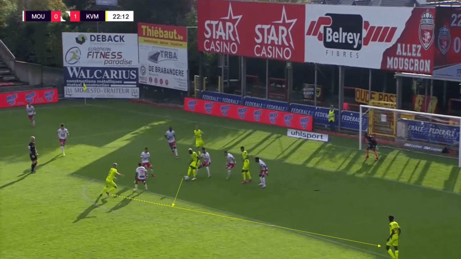 Belgian Pro League 2020/2021 - Royal Mouscron v KV Mechelen - tactical analysis tactics