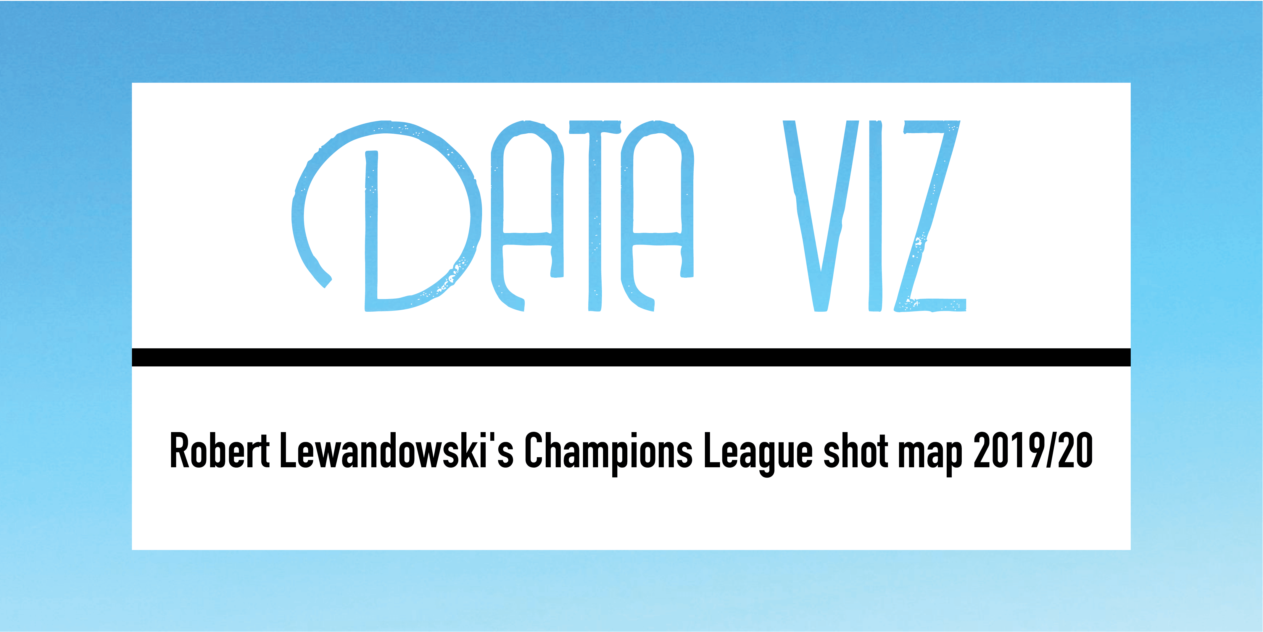 Robert Lewandowski shot map Champions league 2019/2020 Post feature image