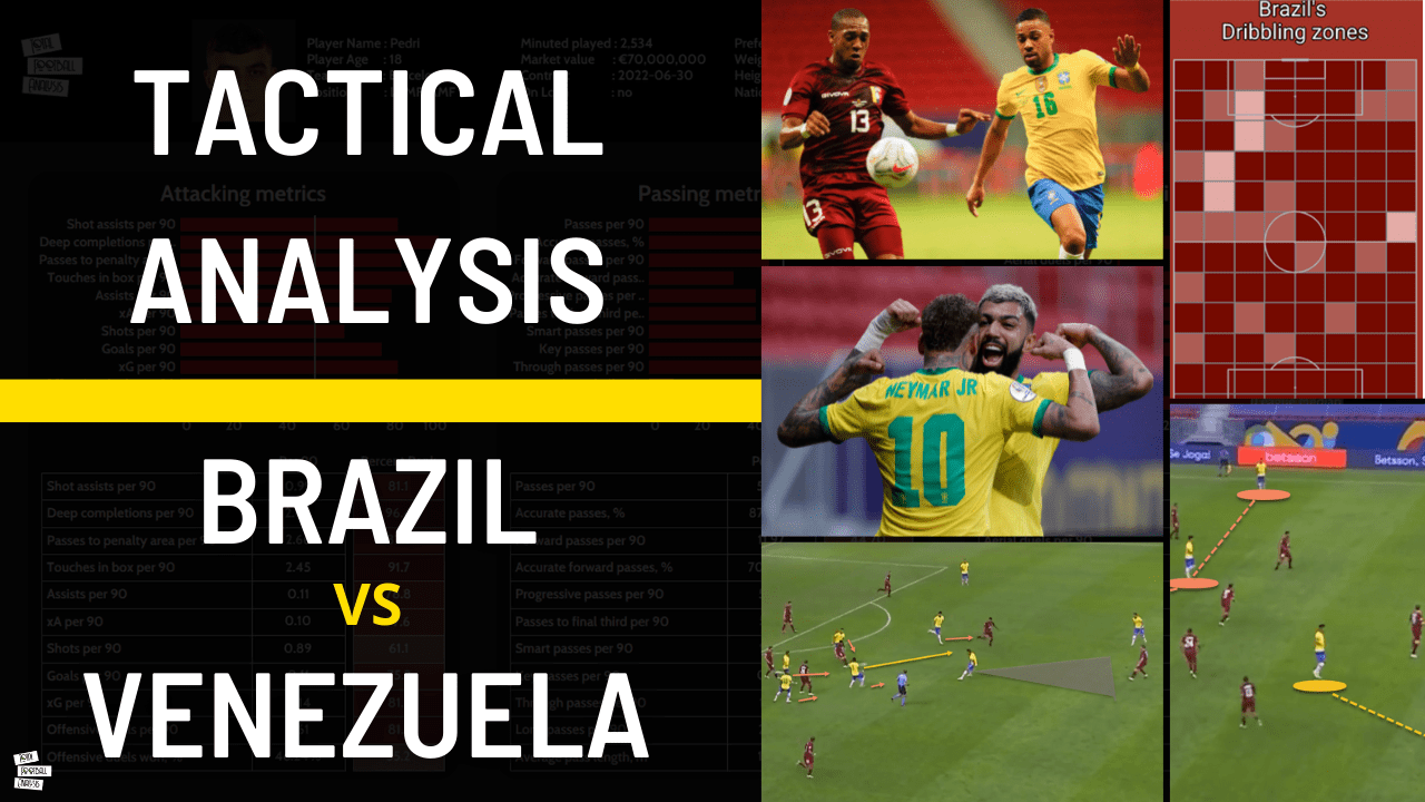 Brazil Venezuela tactical analysis Copa America tactics