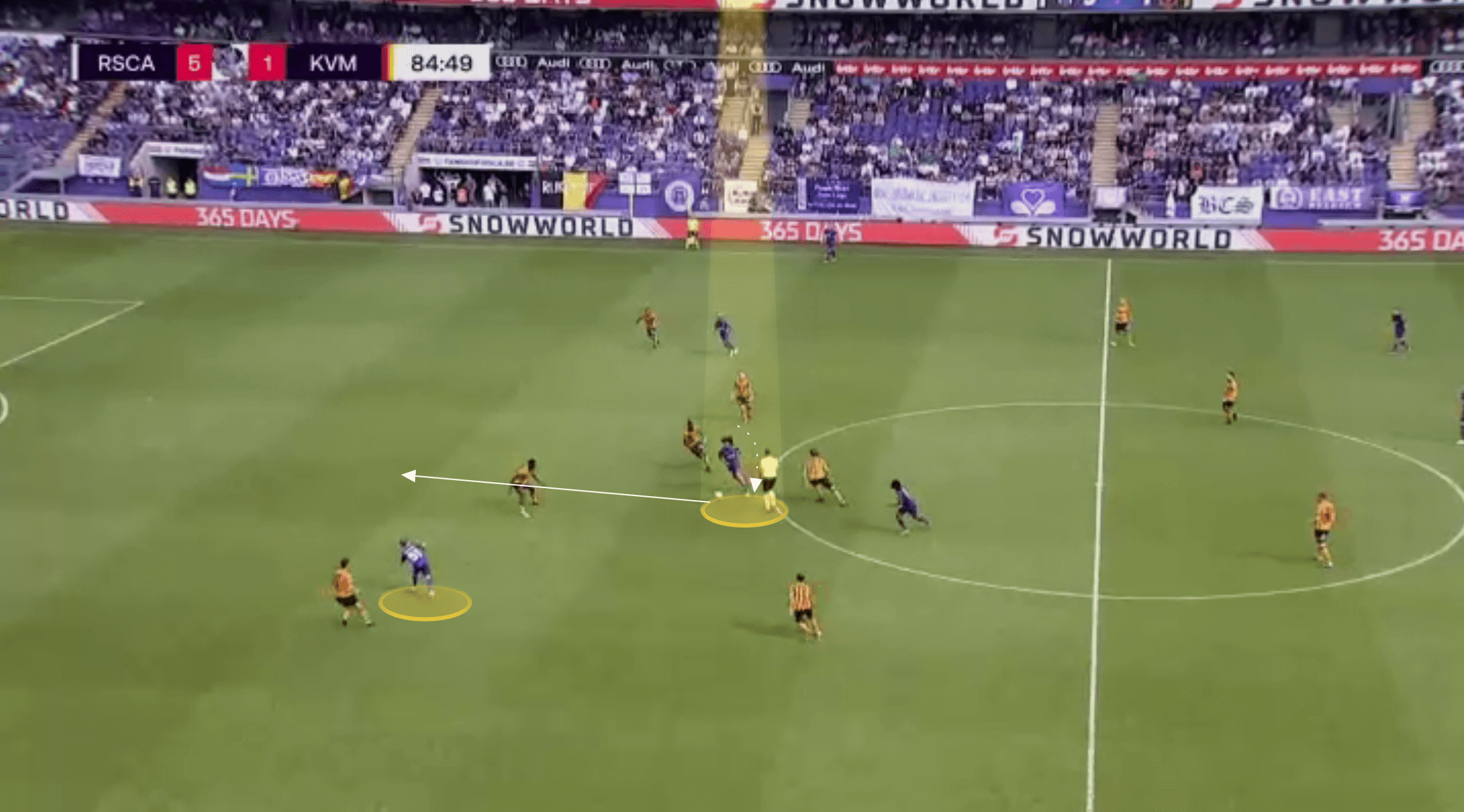 Bundesliga 2021/22: Joshua Zirkzee at Anderlecht - scout report tactical analysis tactics