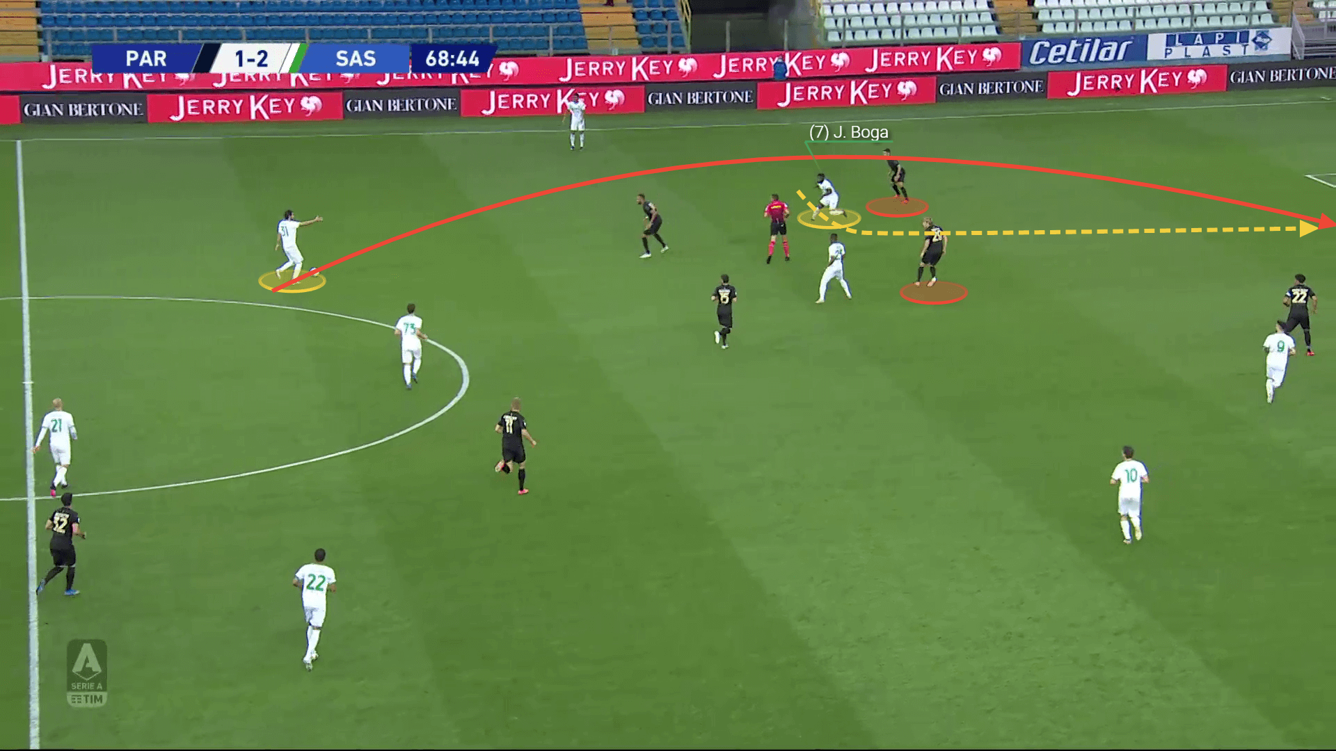 Jeremie Boga at Atalanta - scout report tactical analysis tactics