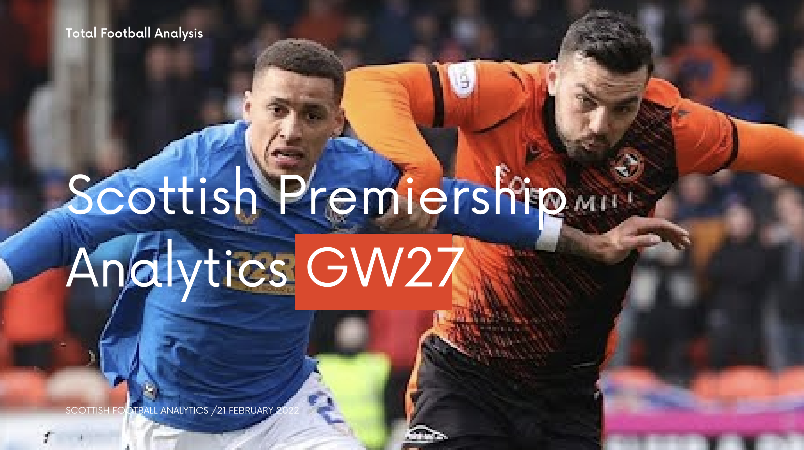 Scottish Premiership GW27 analytics reports – data viz and stats Post feature image