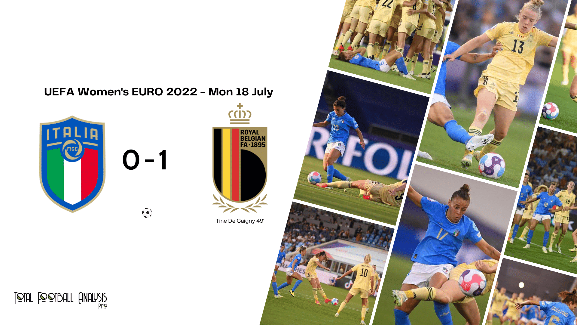 WEURO 2022: Italy vs Belgium - data viz, stats and insights