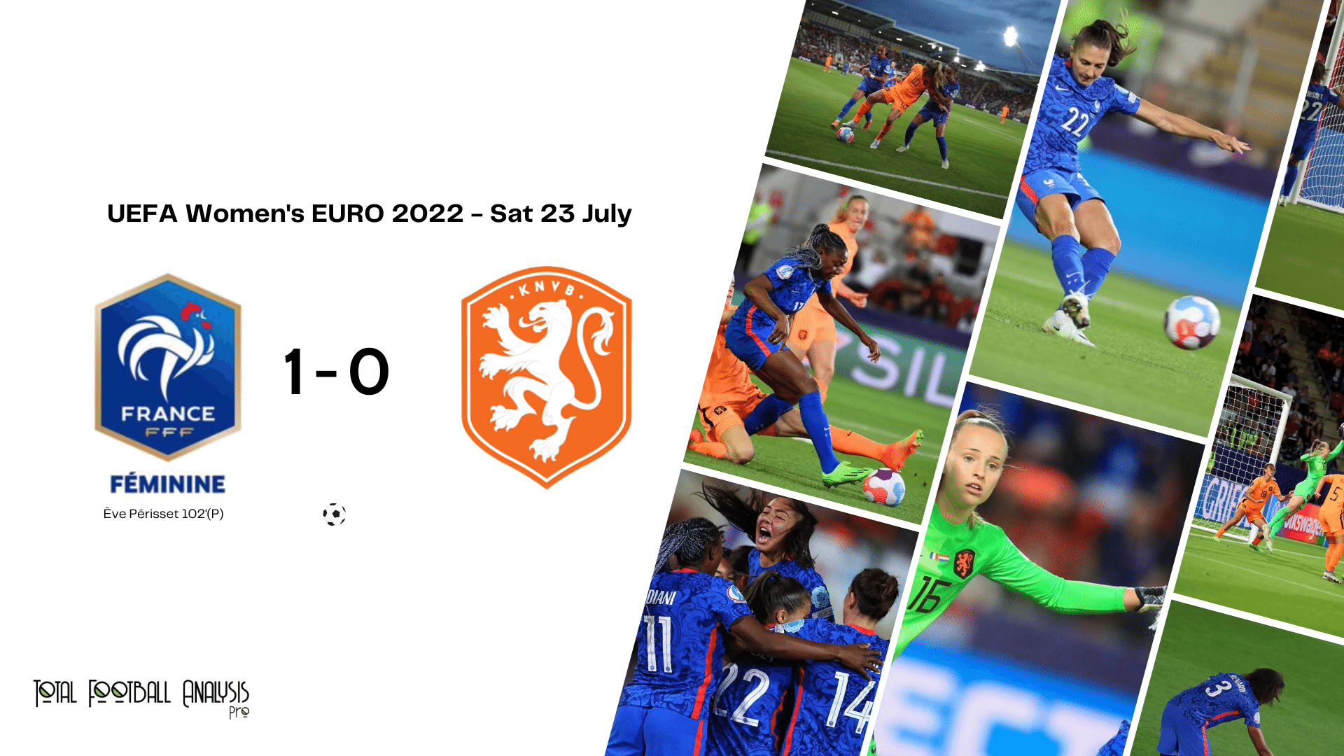 WEURO 2022: France vs Netherlands - data viz, stats and insights