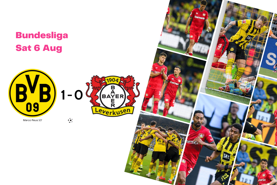 Bundesliga 2022/23: Dortmund vs Leverkusen - data viz, stats and insights