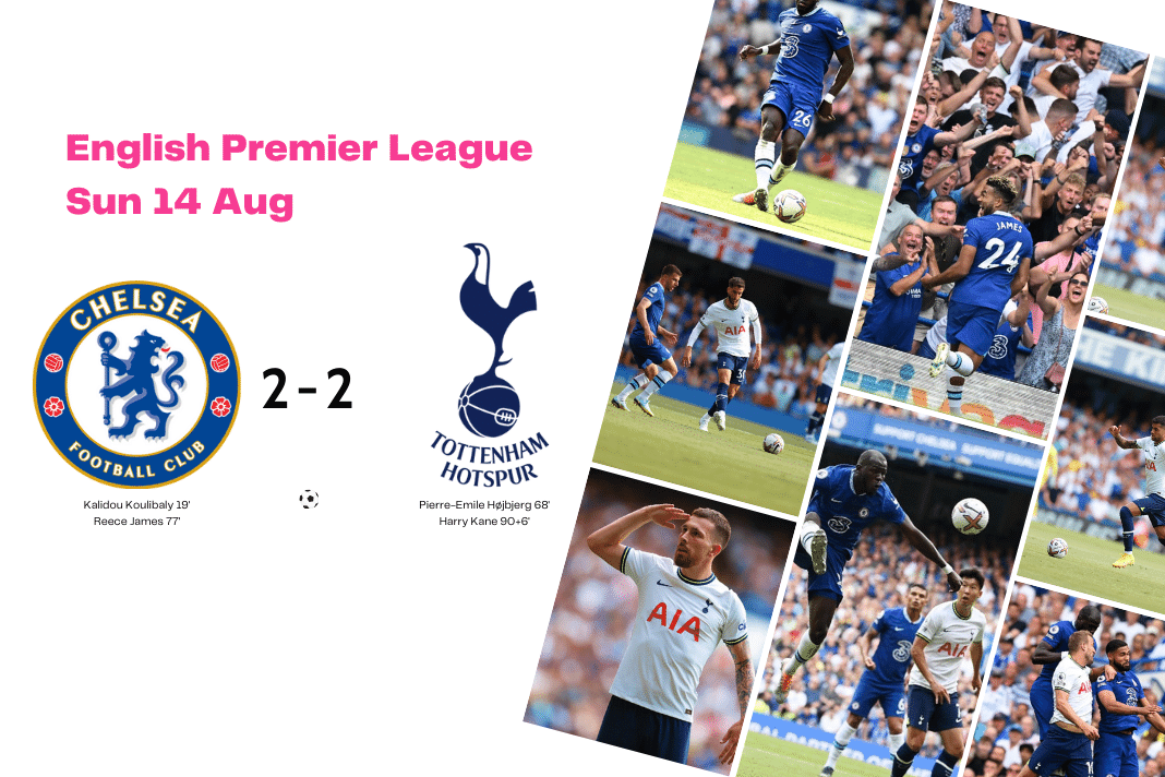 Premier League 2022/23: Chelsea vs Tottenham - data viz, stats and insights