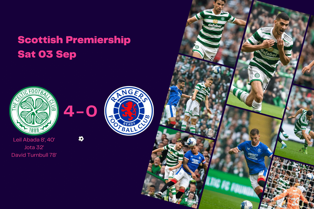 Scottish Premiership 2022/23: Celtic vs Rangers - data viz, stats and insights