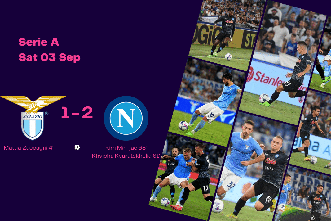 Serie A 2022/23: Lazio vs Napoli - data viz, stats and insights