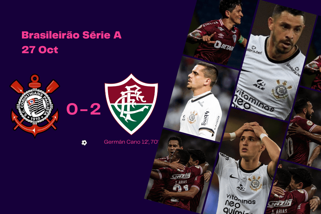 Brazil Serie A 2022: Corinthians vs Fluminense - data viz, stats and insights