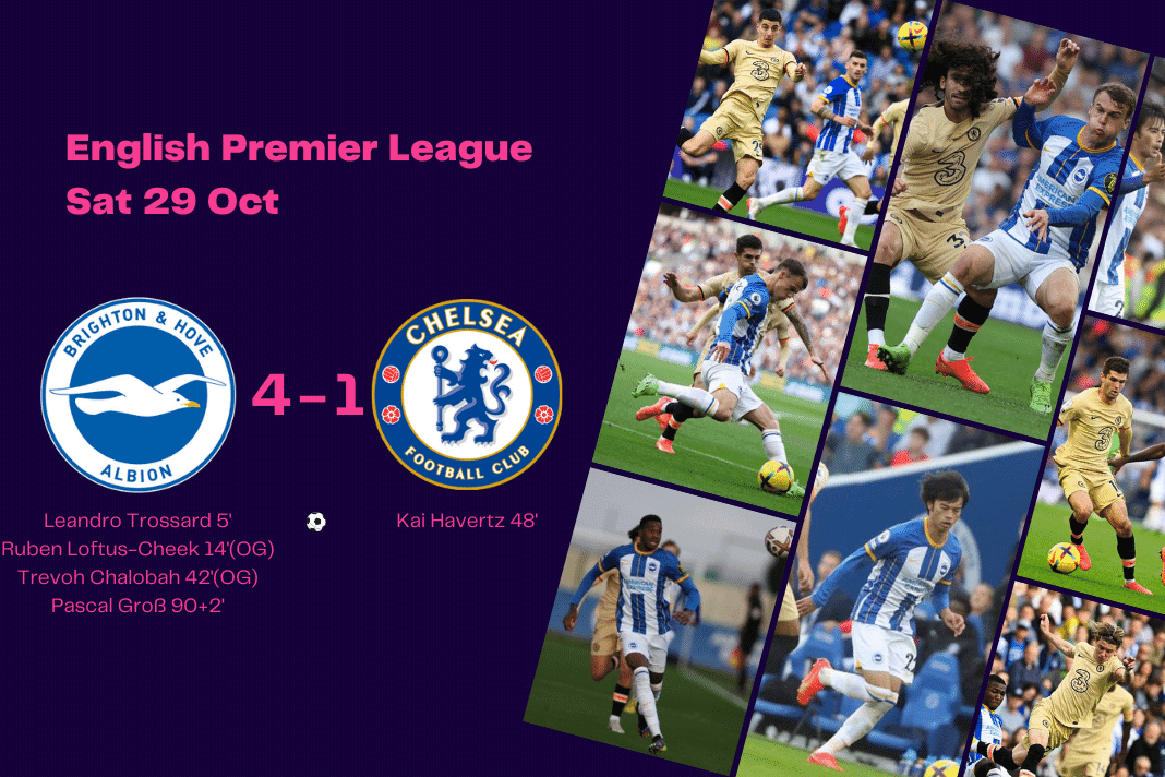 Premier League 2022/23: Brighton vs Chelsea - data viz, stats and insights