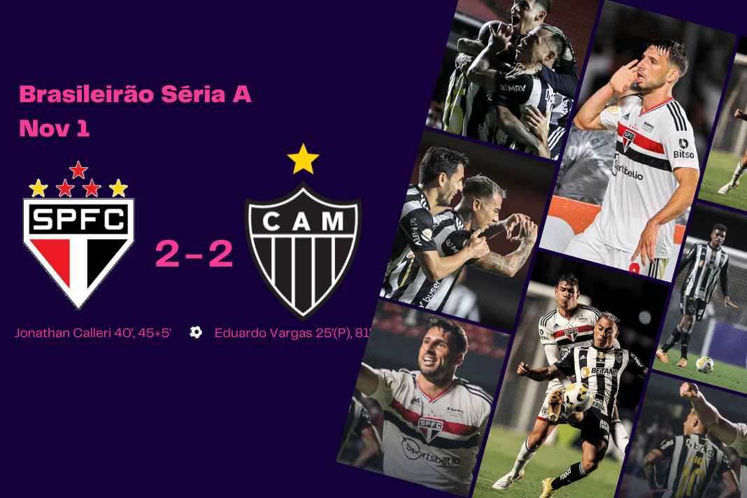 Brasileirão Série A 2022: São Paulo vs AC Mineiro - data viz, stats and insights