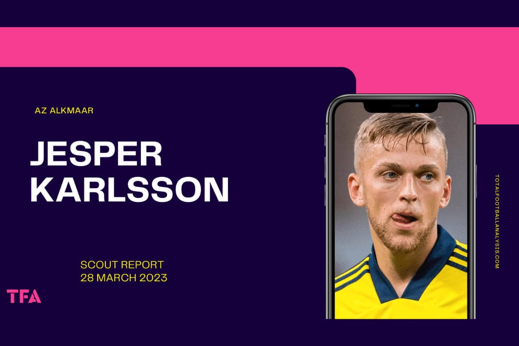 jesper karlsson az alkmaar bologna scout report