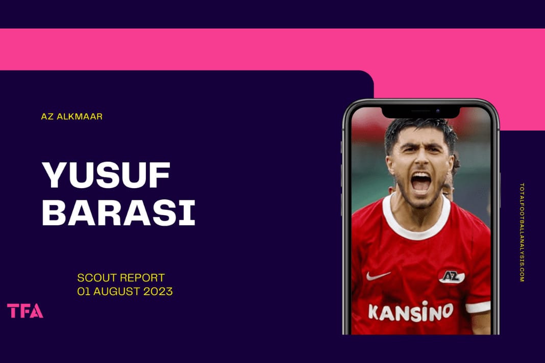 yusuf barasi az alkmaar adana derimspor scout report