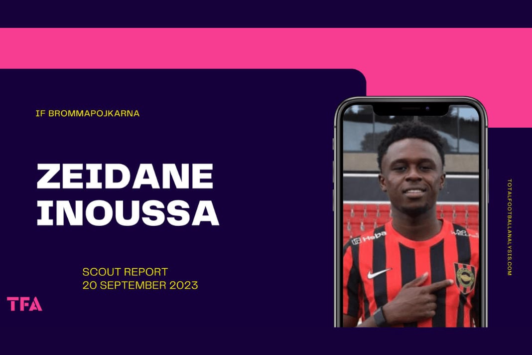 Zeidane Inoussa - IF Brommapojkarna scout report