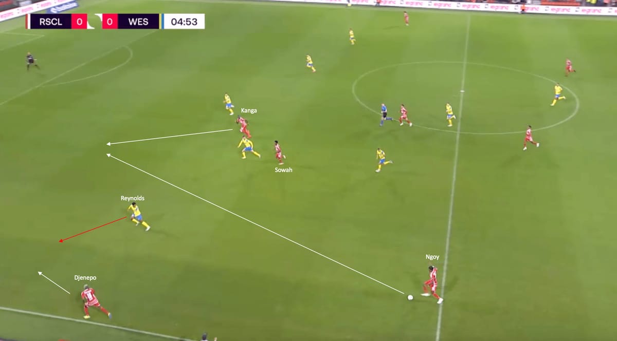 How has Carl Hoefken’s been able to begin stabilising Standard Liège? - tactical analysis tactics