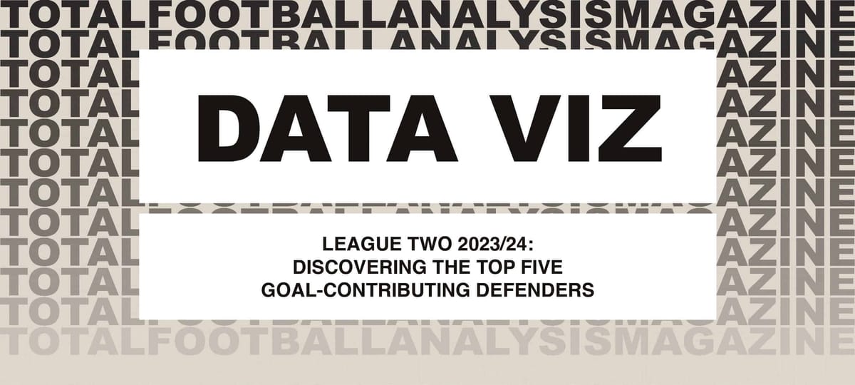 League Two 2023/24: Discovering the top five goal-contributing defenders Post feature image