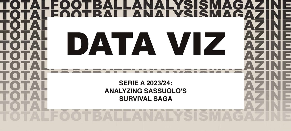 Serie A 2023/24: Analyzing Sassuolo’s survival saga Post feature image