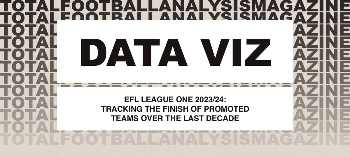 EFL League One 2023/24: Tracking the finish of promoted teams over the last decade Post feature image