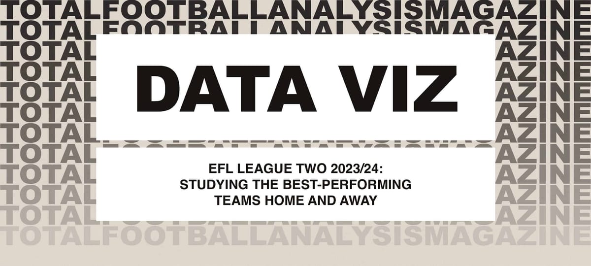 EFL League Two 2023/24: Studying the best-performing teams home and away Post feature image