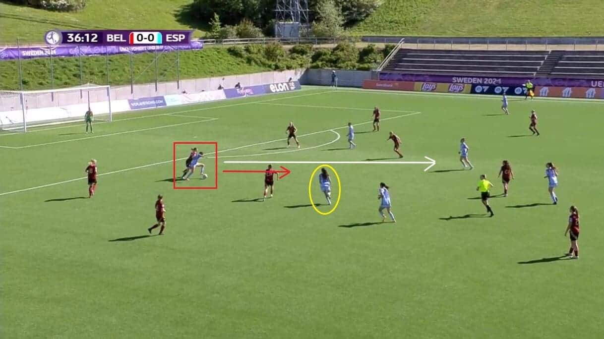 Alba Cerrato with Spain 2024: Her promising future - scout report - tactical analysis tactics