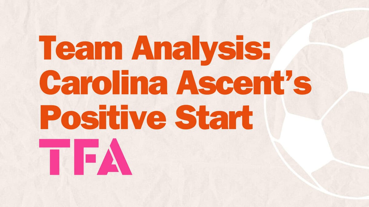 Team Analysis Carolina Ascent's Positive Start