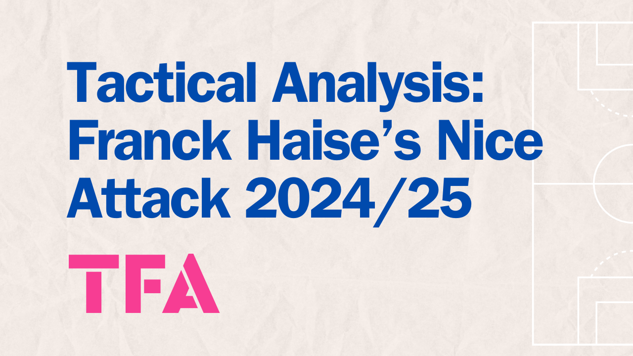 Franck Haise’s Fast-Paced Attacking Tactics At OGC Nice 2024/25 – Tactical Analysis Post feature image