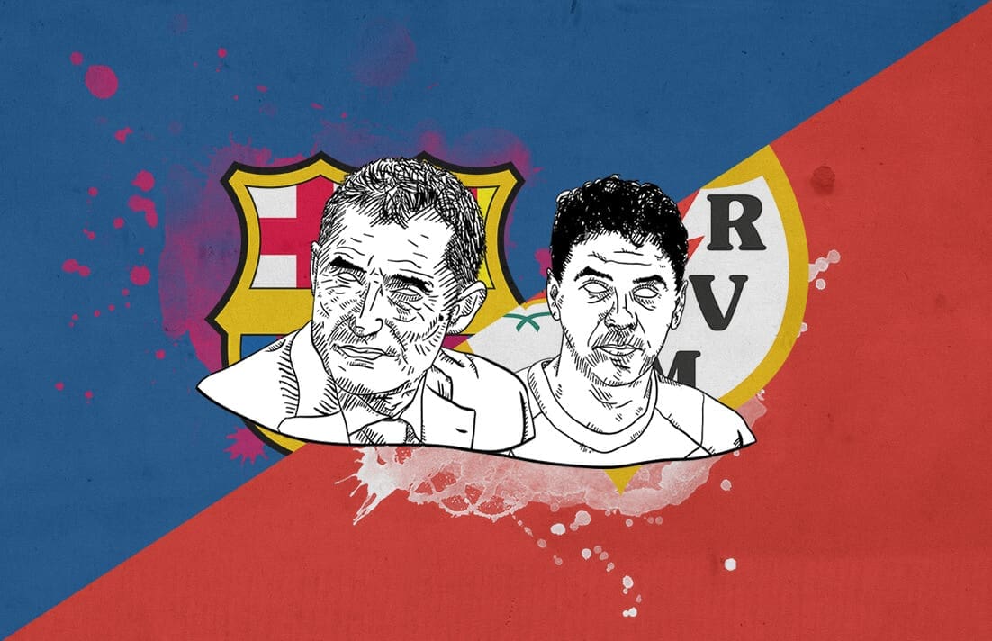 La Liga 2018/19 Barcelona Rayo Vallecano Tactical Analysis Statistics