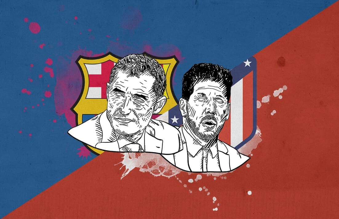 La Liga 2018/19 Barcelona Atletico Madrid tactical preview analysis