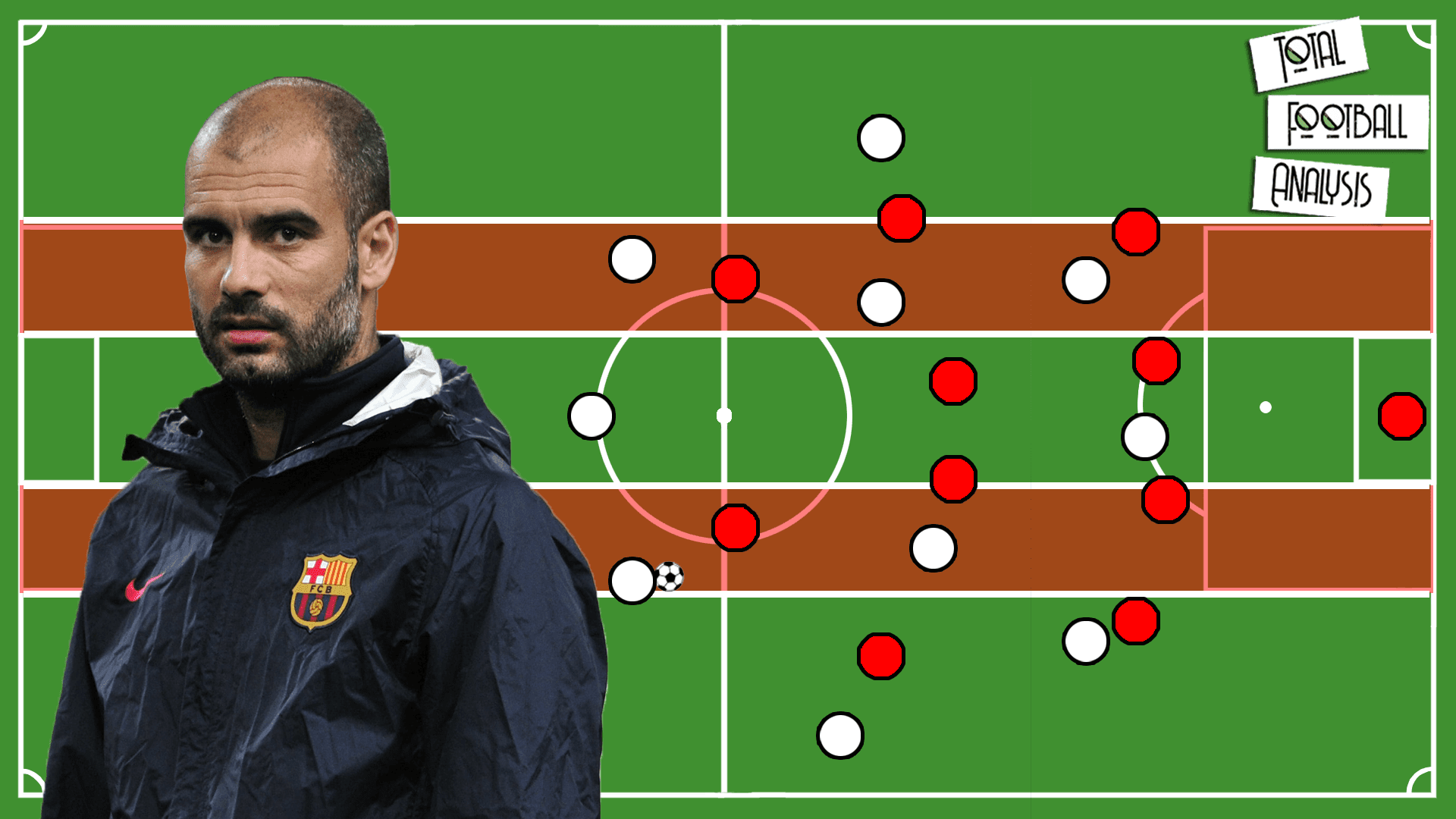 Video: Half-Spaces in football | How to use the half-spaces to progress the ball - tactical analysis tactics