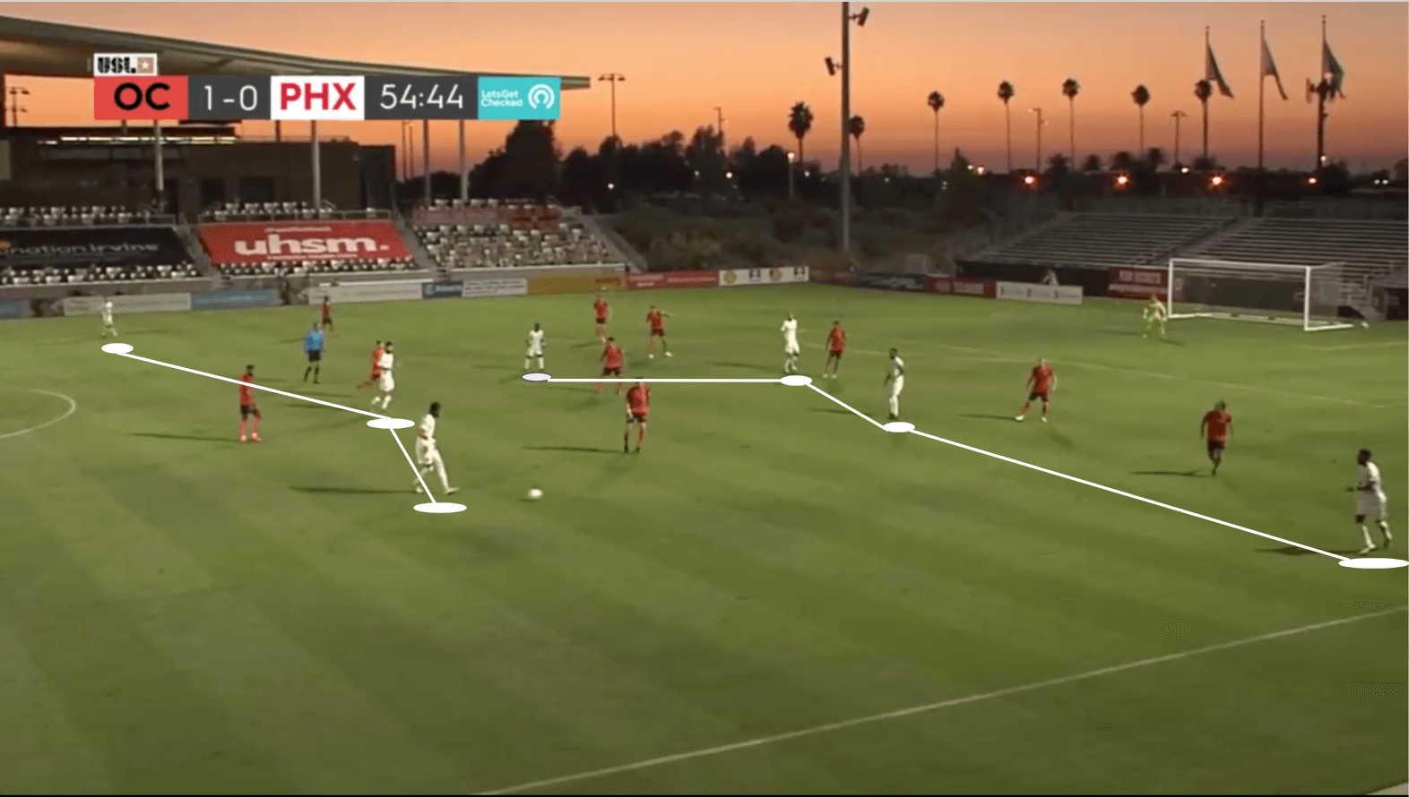 USL Championship 2020: Orange County SC vs Phoenix Rising - tactical analysis tactics