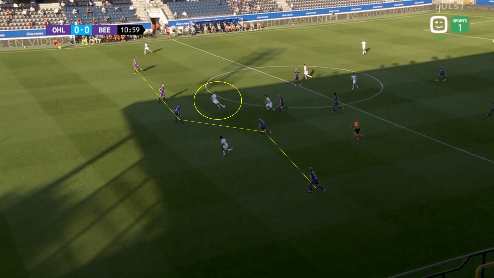 Proximus League Play Off - OH Leuven v Beerschot Wilrijk - tactical analysis tactics