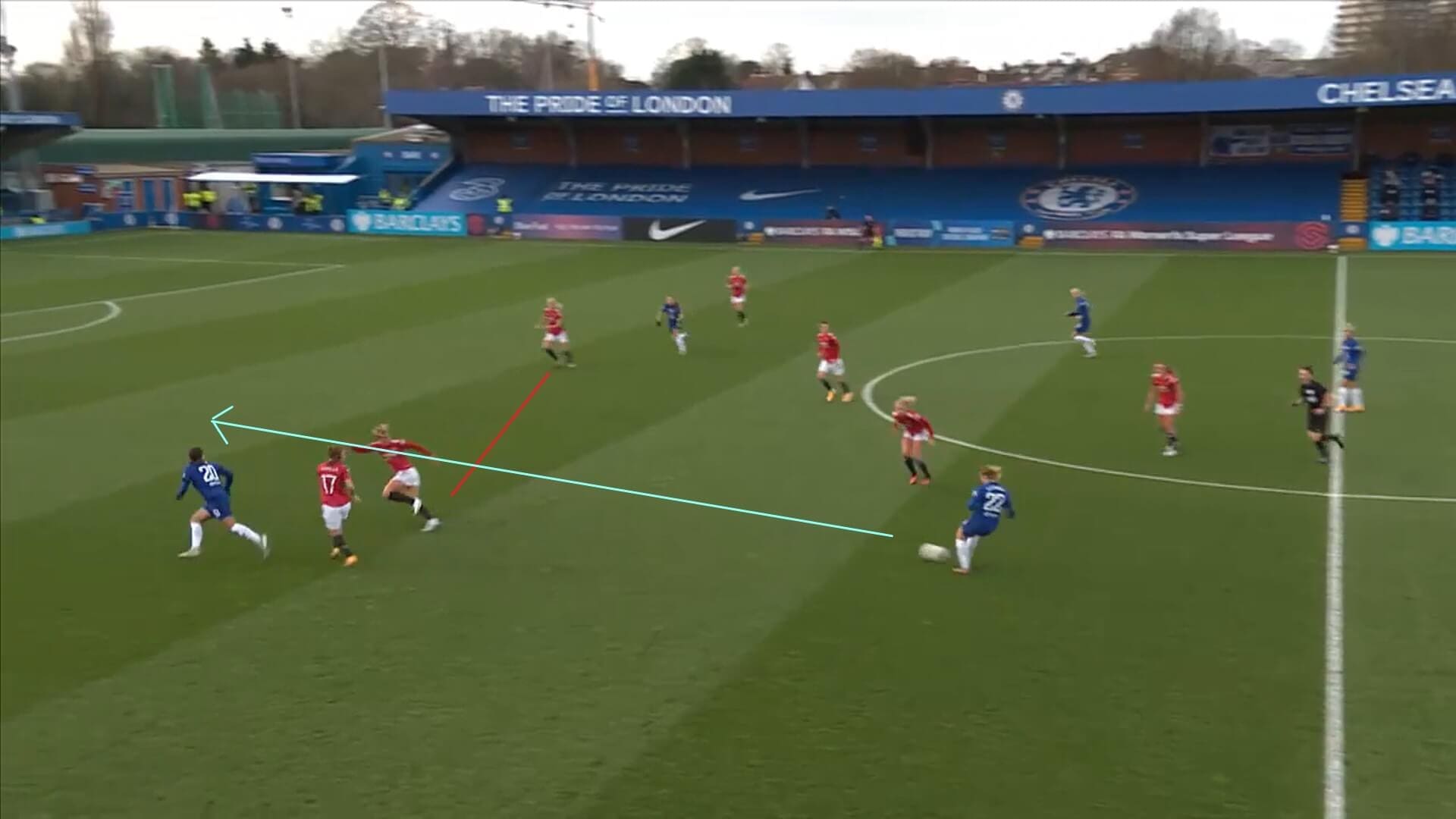 FAWSL 2020/2021: Chelsea Women v Manchester United Women - tactical analysis tactics