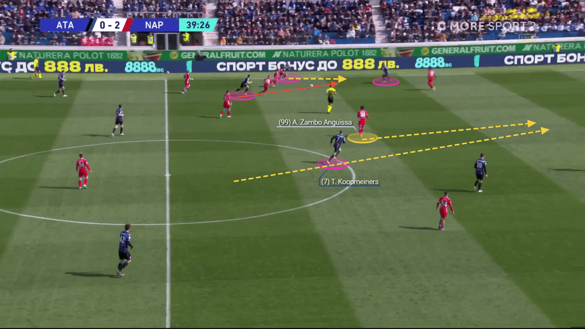 Andre-Frank Zambo Anguissa at Napoli - scout report tactical analysis tactics