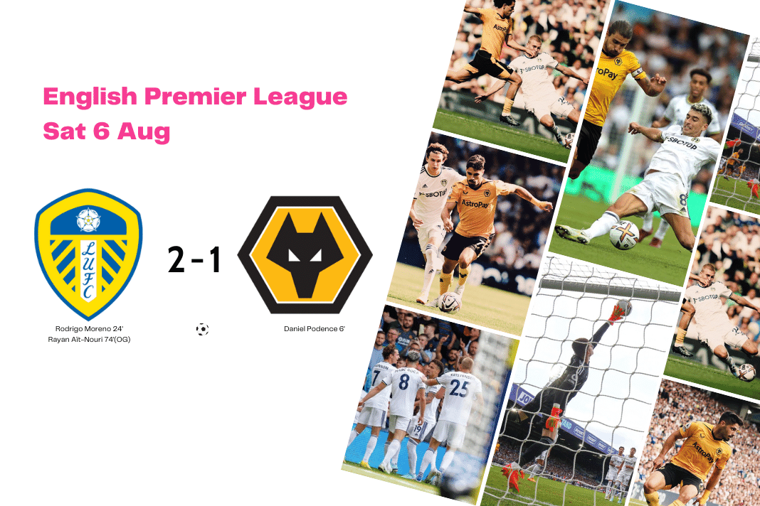 Premier League 2022/23: Leeds vs Wolves - data viz, stats and insights