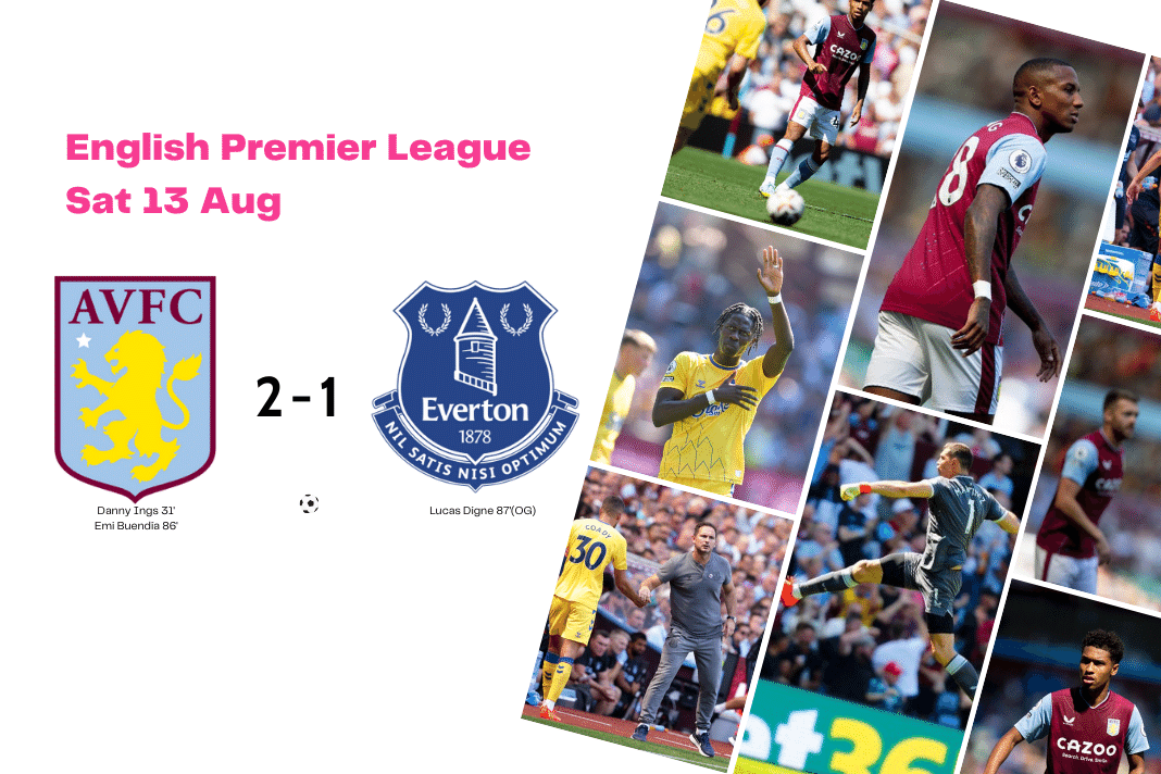 Premier League 2022/23: Aston Villa vs Everton - data viz, stats and insights