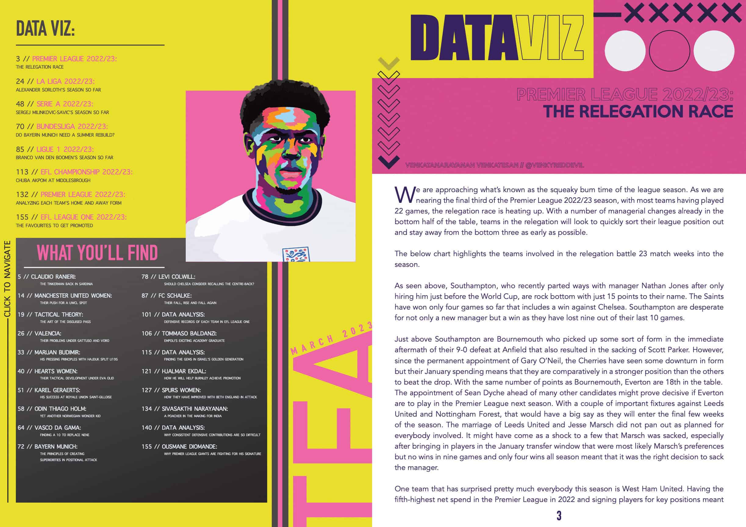 FREE MEMBERS DOWNLOAD: The March Total Football Analysis Magazine feature image