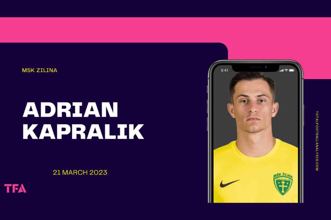 Adrian Kapralik MSK Zilina Hereenveen scout report