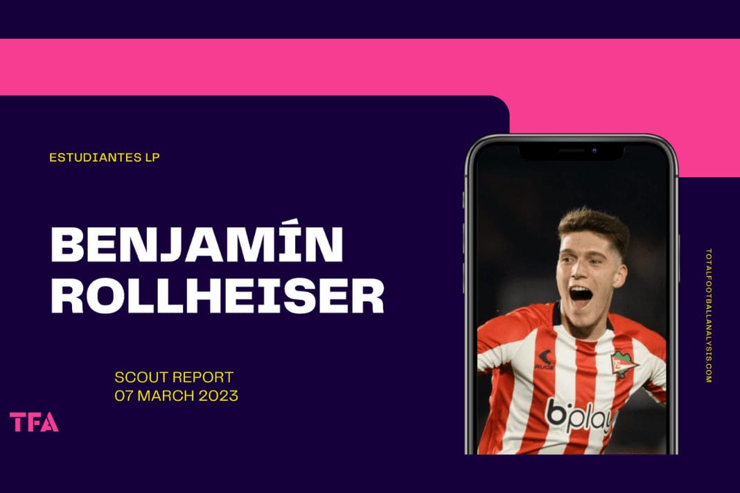 Benjamin Rollheiser Estudiantes Newcastle scout report